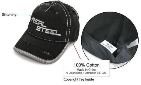 Cap Casquette Real Steel