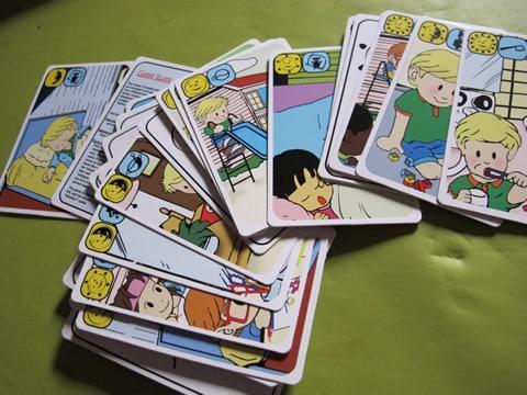 jeu de carte apprendre l'heure
