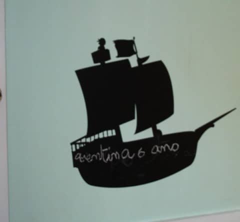 sticker-bateau-pirate-craie-decloloopio sticker ardoise craie bateau pirate
