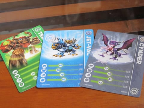 carte-skylanders-giants cartes à jouer skylanders giants