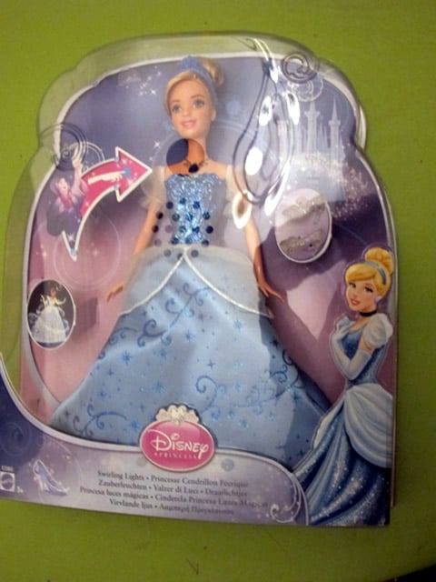 Poupée Cendrillon Disney - Mattel noël 2012