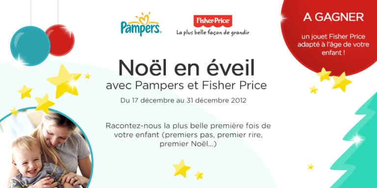 Noël en éveil avec Pampers et Fisher Price – Giveway Inside