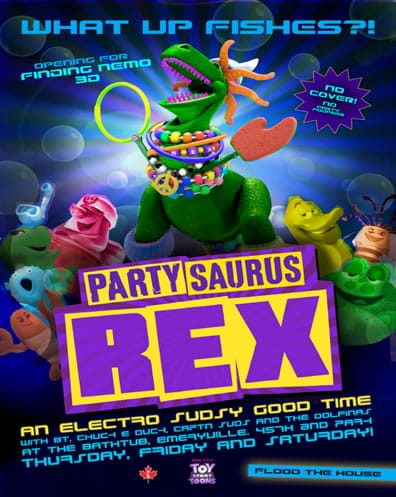 affiche rex le roi de la fête toy story