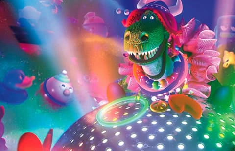 rex party saurus pixar