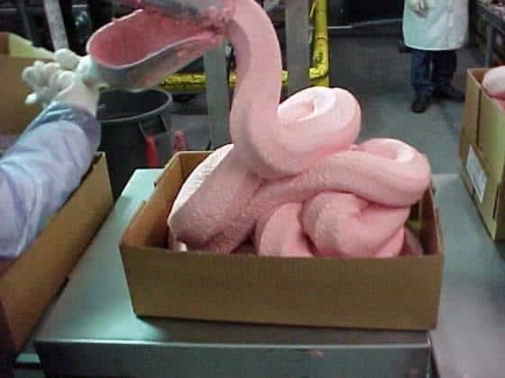 pâte à nuggets rose légende urbaine