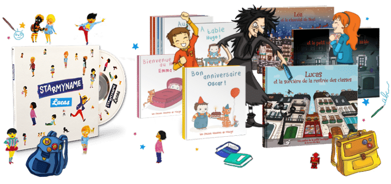 A gagner des chansons et contes personnalisés pour vos enfants