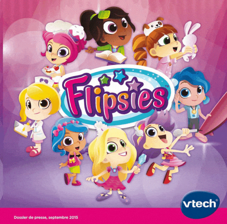 Les Flipsies de VTech, un monde transformable pour les petites filles