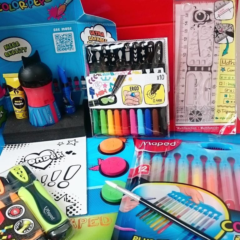 {MAPED} De la couleurs dans le cartable des enfants