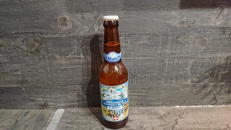 Bière Blanche de la Brasserie du Mont Blanc