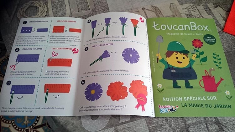 La ToucanBox est un service d’abonnement d’activités créatives pour les enfants 3-8 ans.