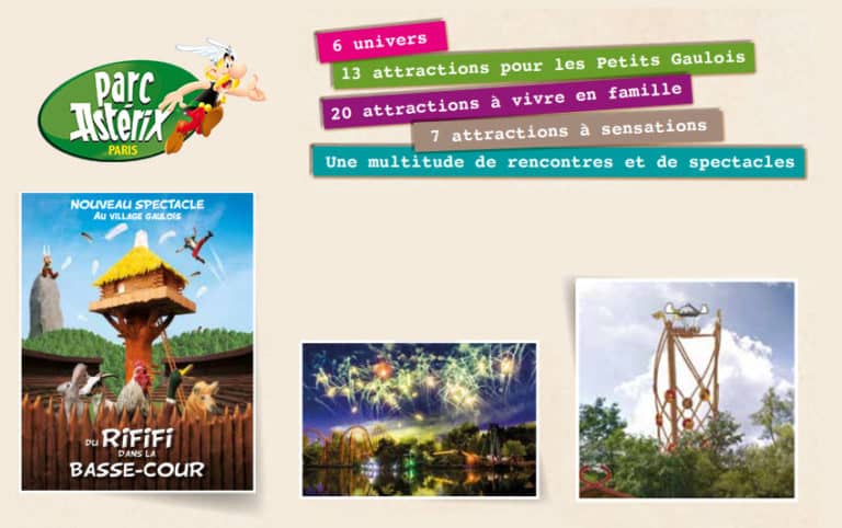{CONCOURS} A gagner, des places pour le Parc Astérix