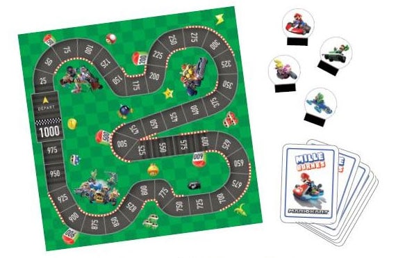 Idée de jeu Noël #6 : Mille Bornes Mario Kart des éditions Jeux Dujardin