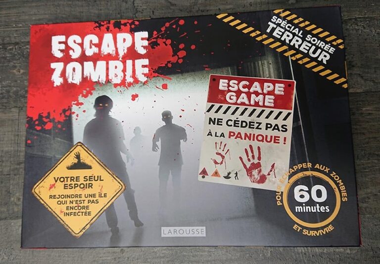 Soirée Escape Game Zombie Larousse