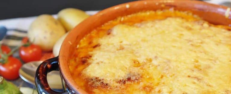 gratin au fromage cheddar