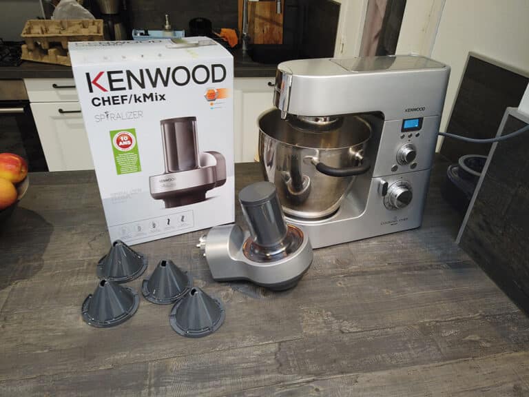 Avis du SPIRALIZER Kenwood Cooking Chef (coupe légumes en spirale KAX700PL)