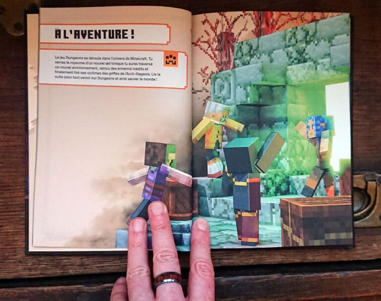 Le guide Minecraft Dungeons: Un manuel pour les héros