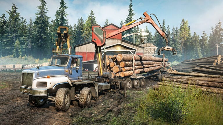 Saison 3 de SnowRunner beintôt en ligne : nouvelles cartes, des véhicules inédits, ainsi que le retour du transport de bois !