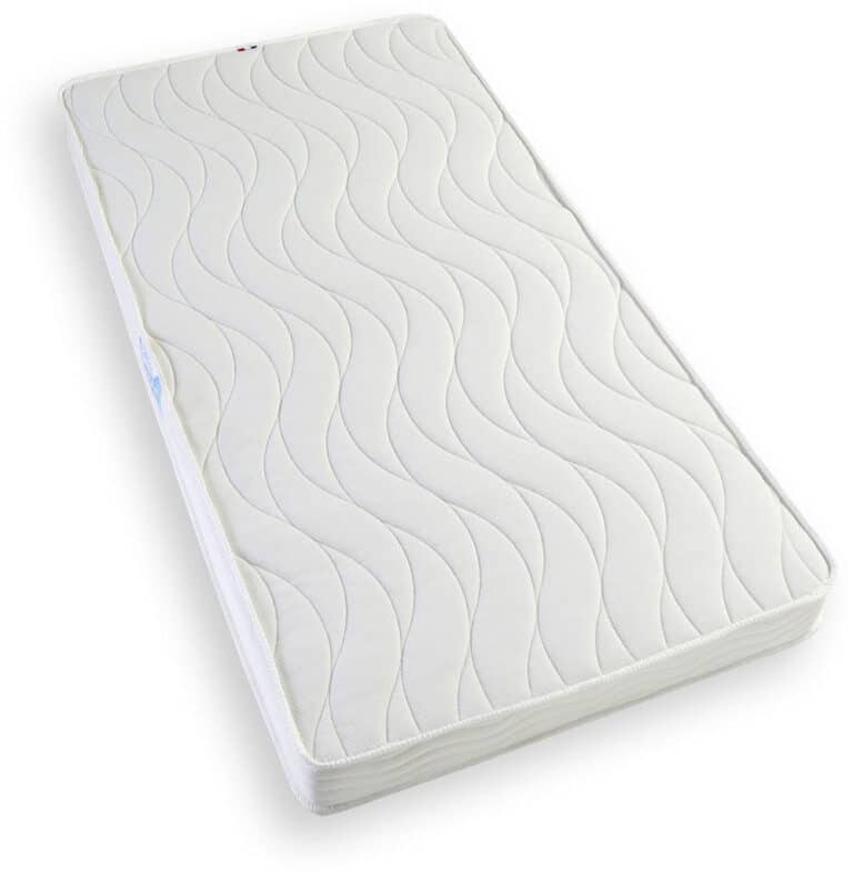Atelier De Morphée Matelas Confort Ferme 70x160 Cm - 15 Cm D'Épaisseur - Mousse HR Naturelle Pour Enfant - Fabriqué En France