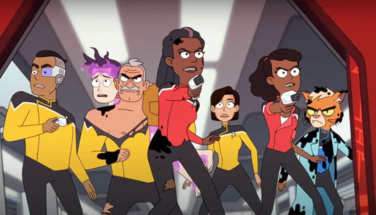 STAR TREK LOWER DECKS show tv