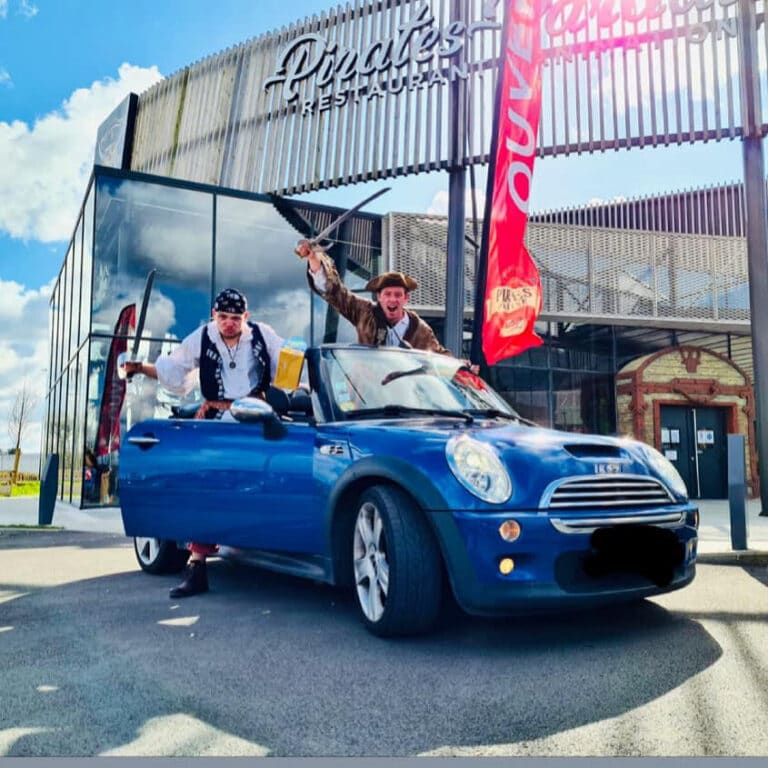 Cela va driver au Pirates Paradise de Lille : Déjeuner sur le parking avec spectacle gratuit