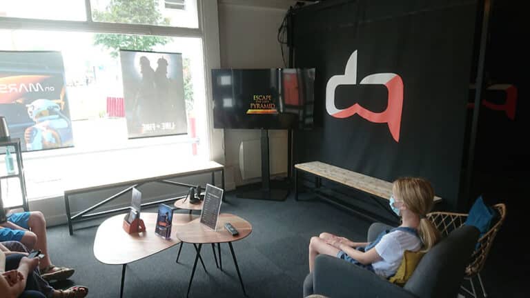 La salle de réalité virtuelle DreamAway à Lille