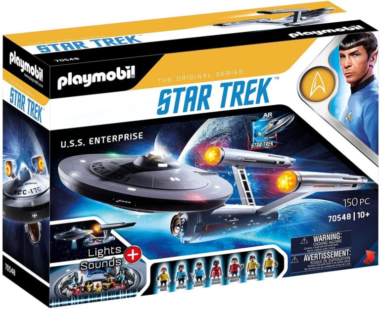 Après SOS Fantôme, Playmobil fait revivre l&rsquo;USS Enterprise en jouet de luxe