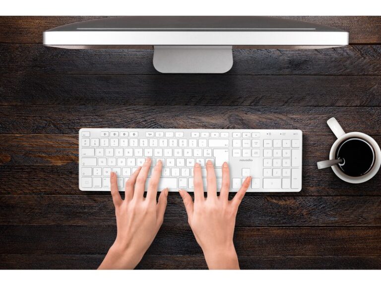 Clavier Bluetooth multi-connexion AZERTY iSync de Novodio