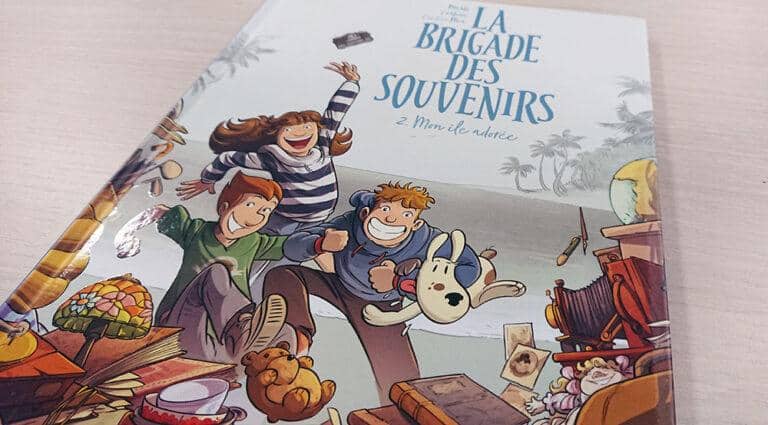 La brigade des souvenirs, de Carbone, Cee Cee Mia et Marko aux éditions Dupuis