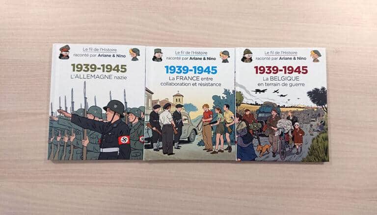 Le fil de l&rsquo;Histoire raconté par Ariane & Nino – la Seconde guerre Mondiale – de Erre Fabrice & Savoia