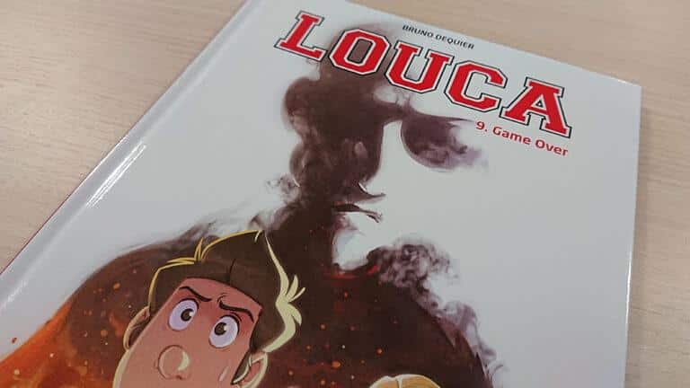 « Game over », le tome 9 de la série LOUCA, de Dequier, aux éditions Dupuis