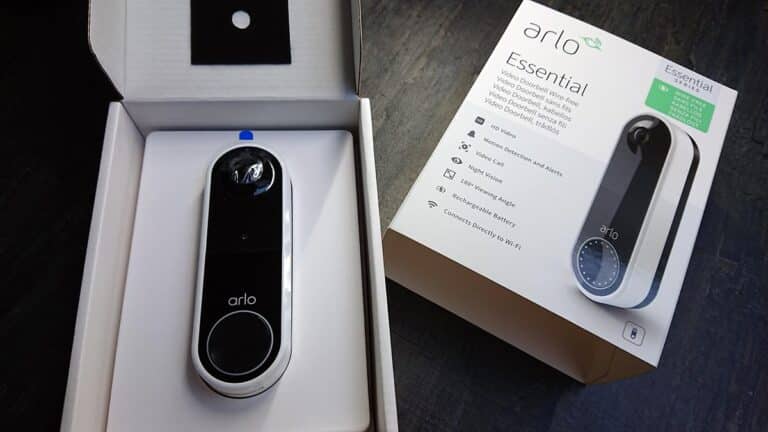 La sonnette connectée sans fil Arlo Vidéo Doorbell