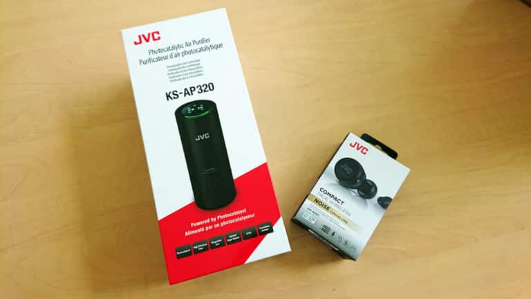JVC KS-AP320 : le purificateur d'air à photocatalyse et filtre