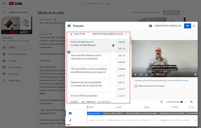 Comment avoir les sous-titres en français sur YouTube