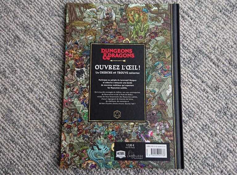 Dungeons et dragons - Ouvrez l'oeil ! Un cherche et trouve collector