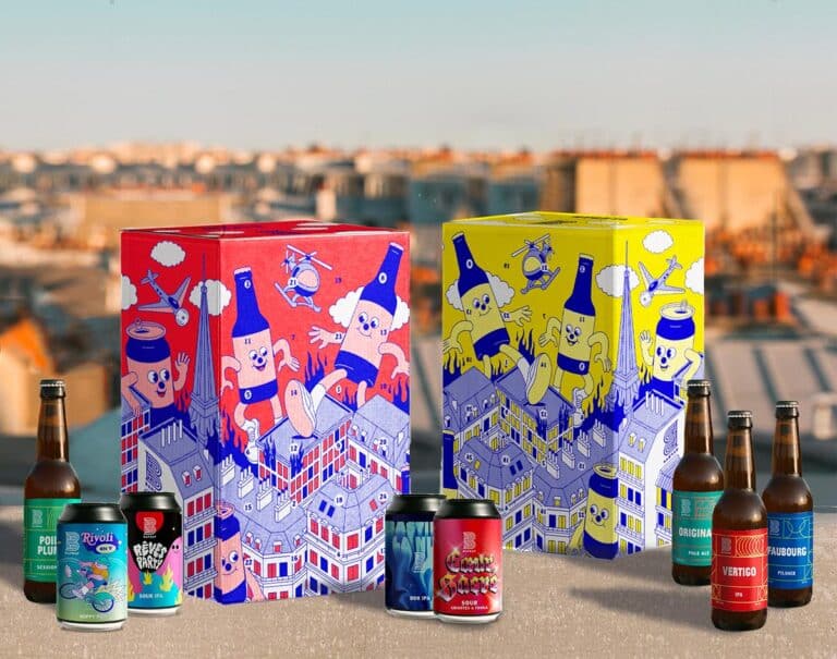 calendrier de l'avent bière de la brasserie parisienne BAPBAP