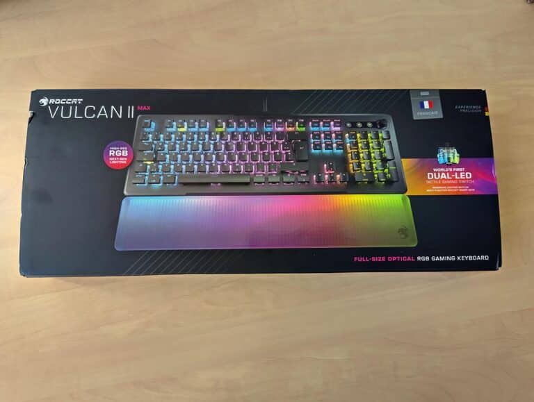 Test du clavier gaming Roccat Vulcan II MAX