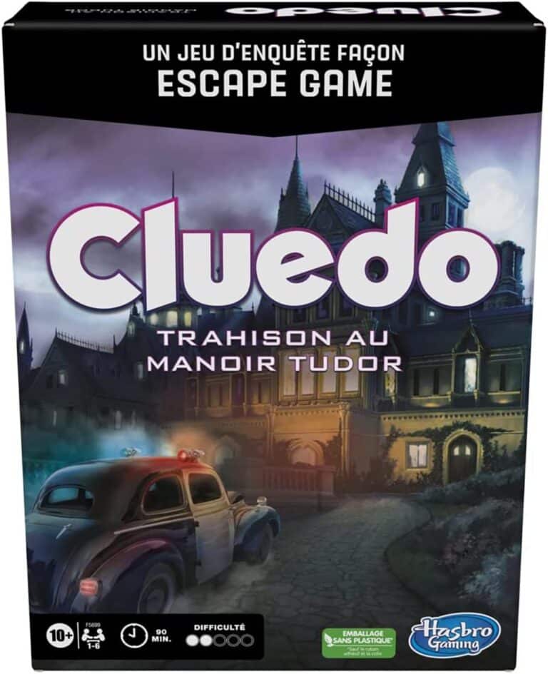 Cluedo Trahison au Manoir Tudor escape game hasbro