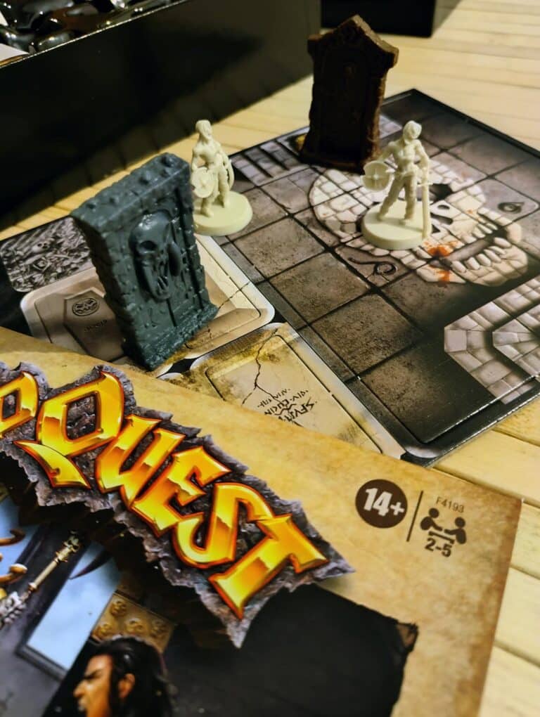 Jeu De Société HEROQUEST - Nouvelle édition, Complet, Bon état