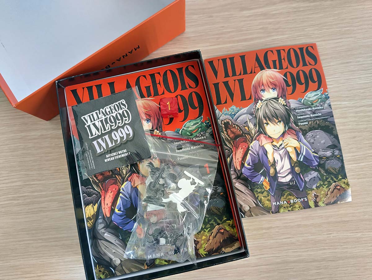 Villageois LVL 999 T01 et T02 de Hoshitsuki Koneko