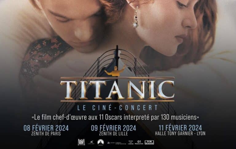 cine live concert zenith Titatnic