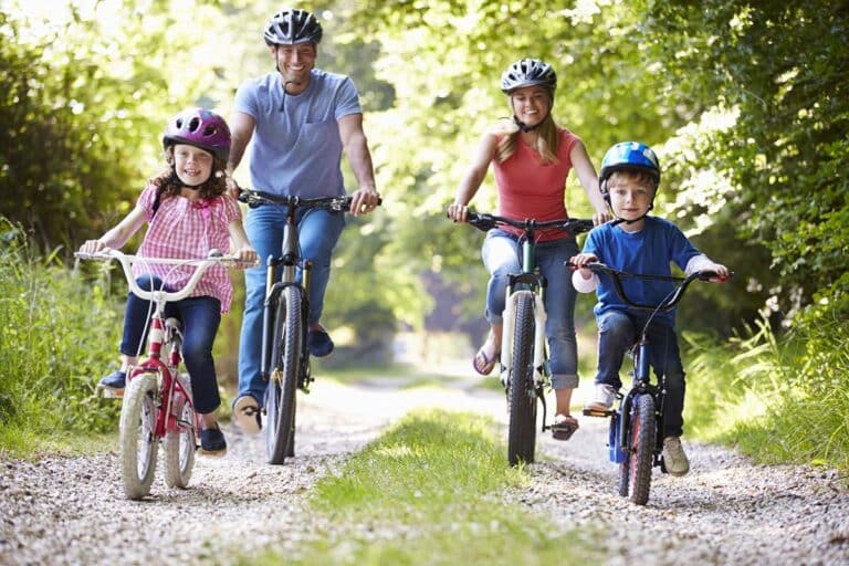 Faire du vélo en famille que du bonheur