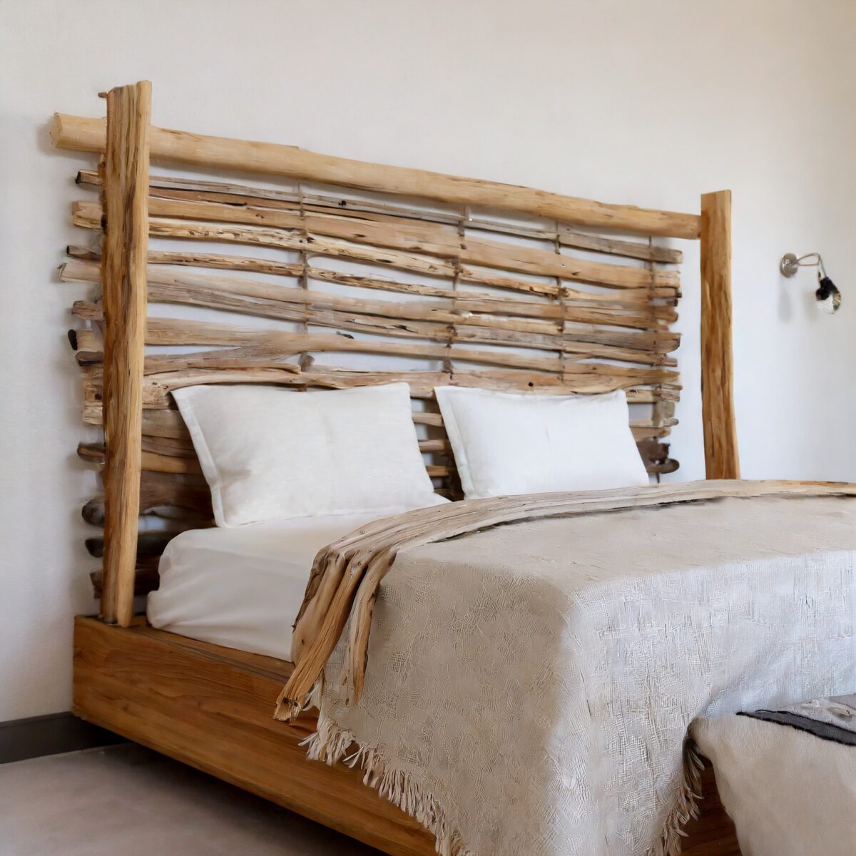 Tête de lit originale : comment transformer votre chambre en un lieu de ...
