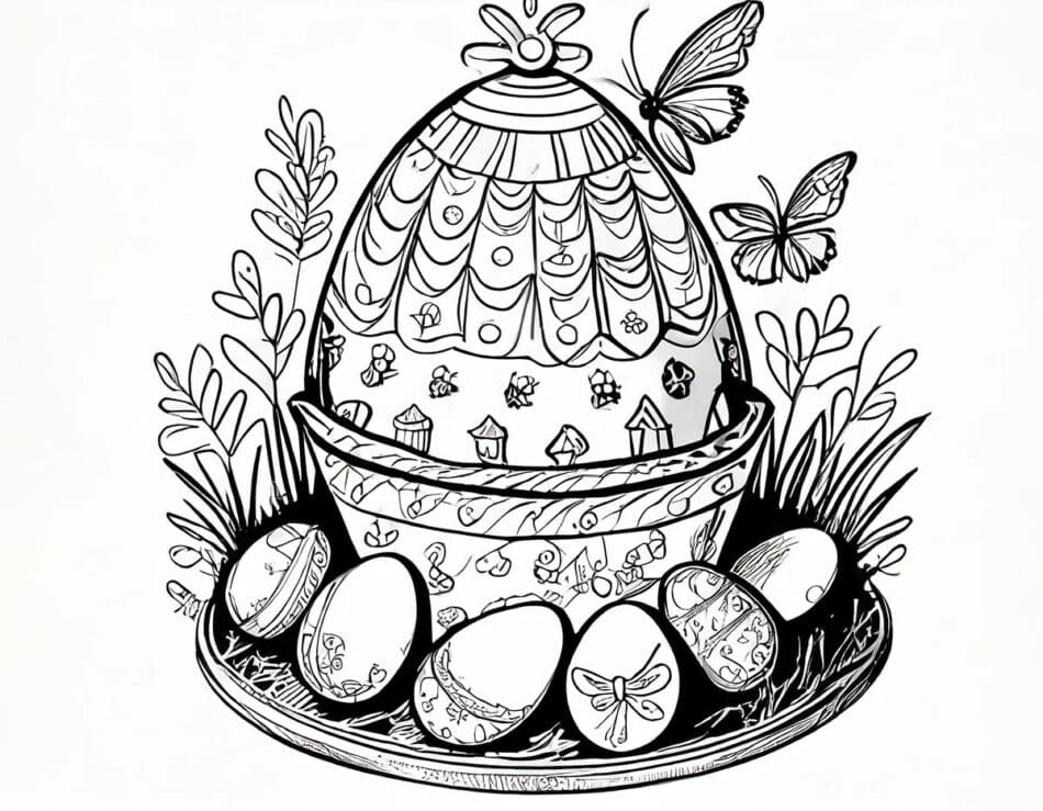 Coloriages de Pâques gratuits à imprimer
