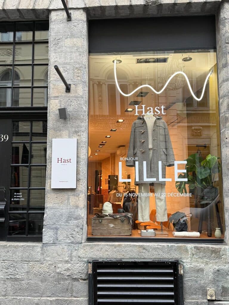 Hast Paris s&rsquo;invite à Lille : Un pop-up chic pour les fêtes