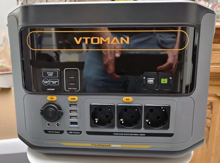 VTOMAN FlashSpeed 1500 : la station portable taillée pour les chantiers et la vanlife