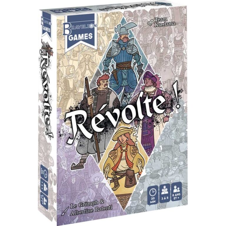 Avis sur le jeu de cartes Révolte (Respell / Gigamic)