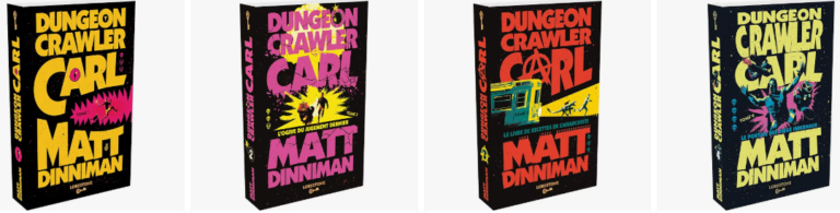 Dungeon Crawler Carl : ordre de lecture des tomes